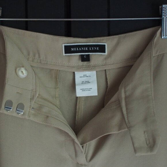 Melanie Lyne | Linen Blend Wide Leg Pants - Picture 2 of 5